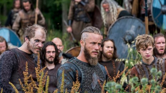 Кадр из 3 серии 2 сезона сериала «Викинги»