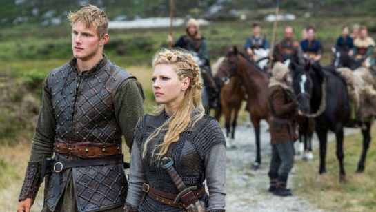 Кадр из 4 серии 2 сезона сериала «Викинги»