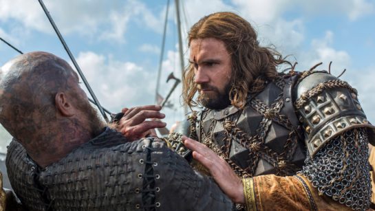 Кадр из 10 серии 4 сезона сериала «Викинги»