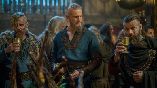 Кадр из 12 серии 4 сезона сериала «Викинги»