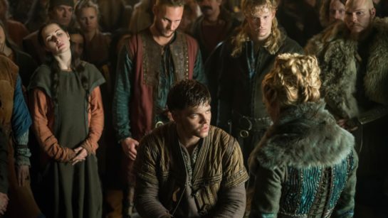 Кадр из 16 серии 4 сезона сериала «Викинги»