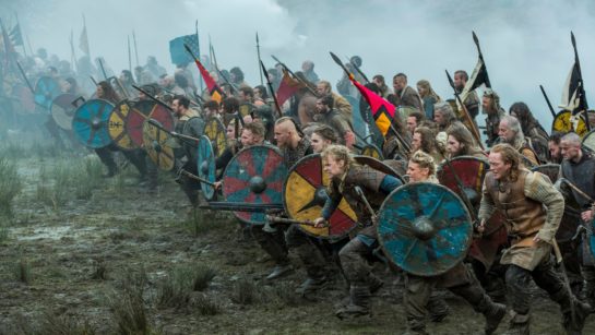 Кадр из 20 серии 4 сезона сериала «Викинги»