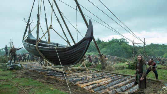 Кадр из 8 серии 4 сезона сериала «Викинги»