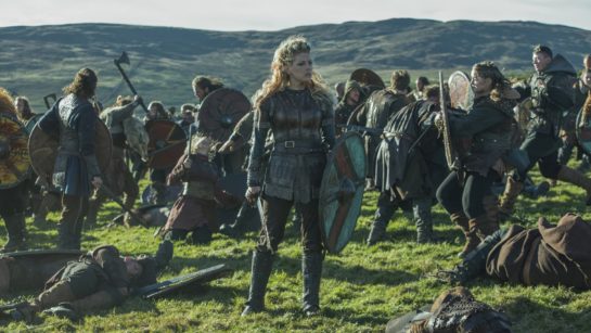 Кадр из 8 серии 5 сезона сериала «Викинги»