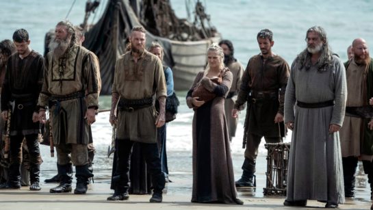 Кадр из 14 серии 6 сезона сериала «Викинги»