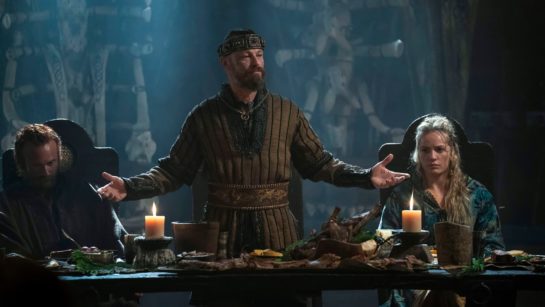 Кадр из 16 серии 6 сезона сериала «Викинги»