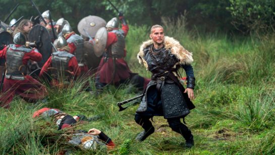 Кадр из 17 серии 6 сезона сериала «Викинги»