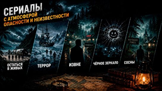 Сериалы с атмосферой опасности и неизвестности